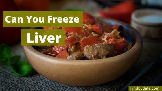 can you freeze cooked liver
