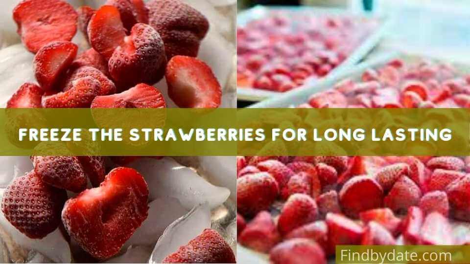 Freeze your strawbery