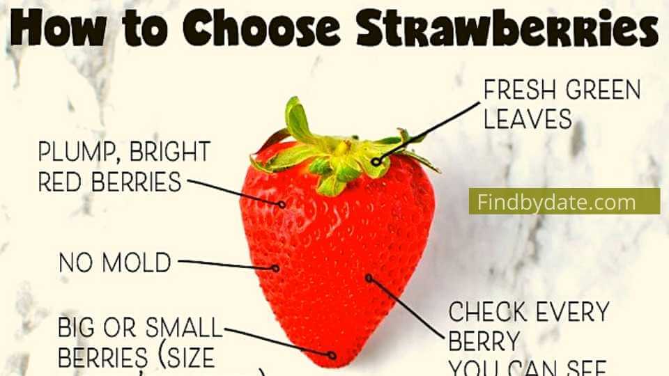 Choose correct strawberry 