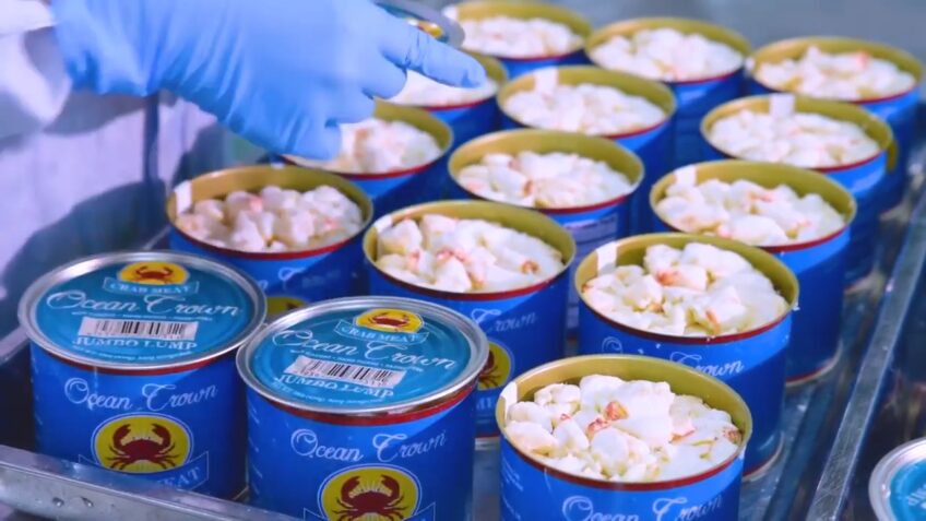 canned crabmeat