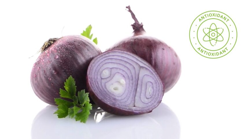 onions Abundant in antioxidants