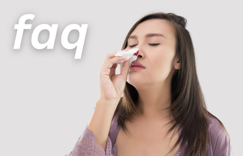 What Causes Nosebleeds with Large Blood Clots? Causes And Treatments