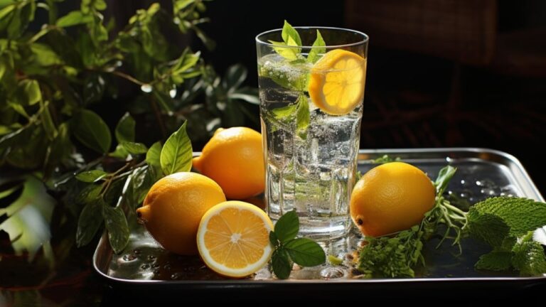 Drinking_lemon_water