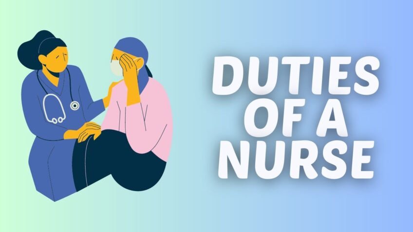 Duties of a Nurse