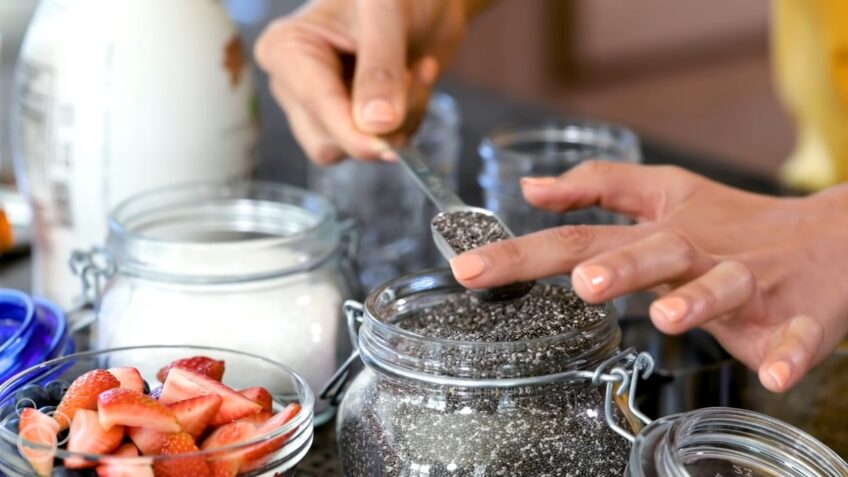 Make Chia pudding