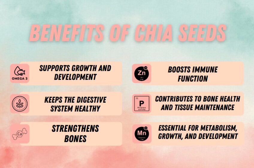 Benefits of chia seeds