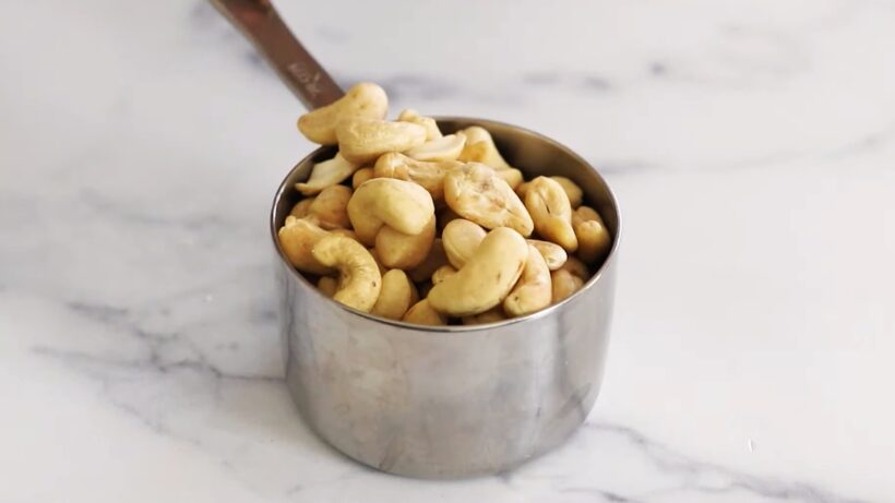 Cashews Ready for Soaking. the Process of Making Cashew Milk