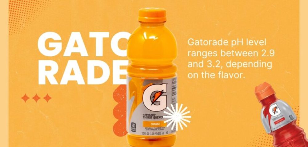 Is Gatorade an acidic drink